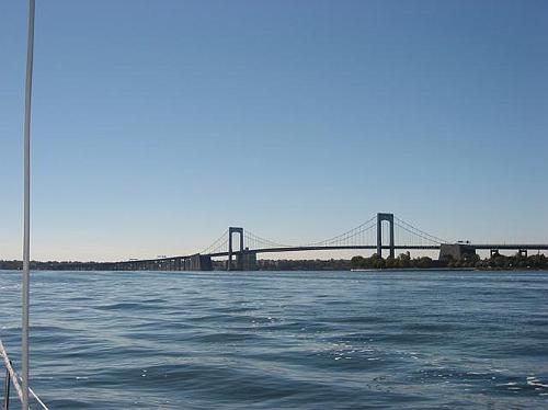 Leaving Long Island Sound